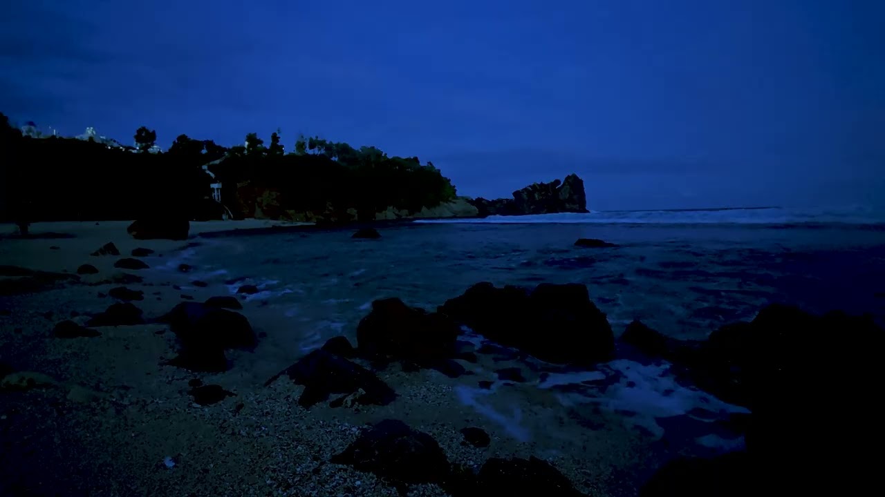 Deep Sleeping 10 Hours - Best Remove Insomnia & Healing Stress with Ocean Wave Sounds at Night