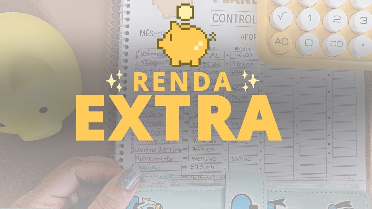 A renda extra está salvando as minhas metas financeiras! Março 2026