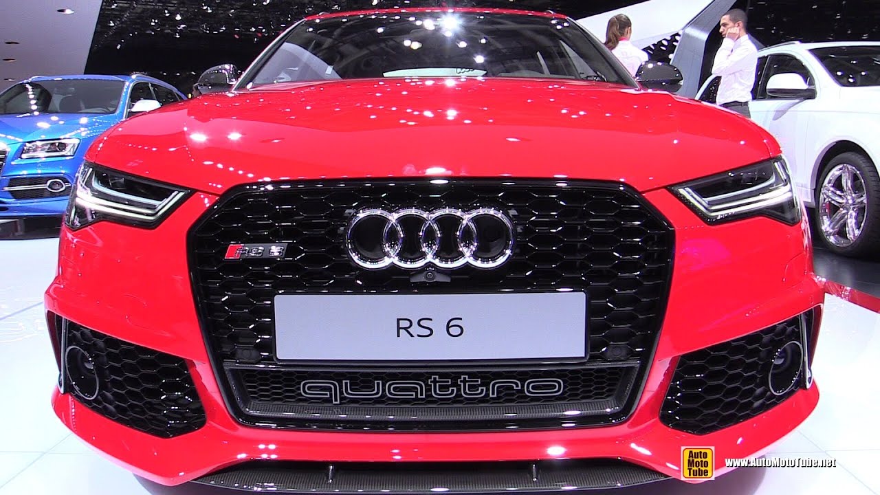 2015 Audi RS6 Avant - Exterior and Interior Walkaround - 2014 Paris Auto show