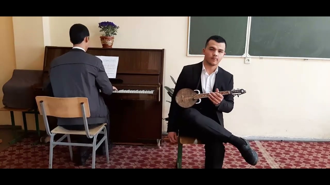 Rhapsody G.Rzayev.Anvar Tukhtasinov Student of Namangan State University. rubab prima instrument.