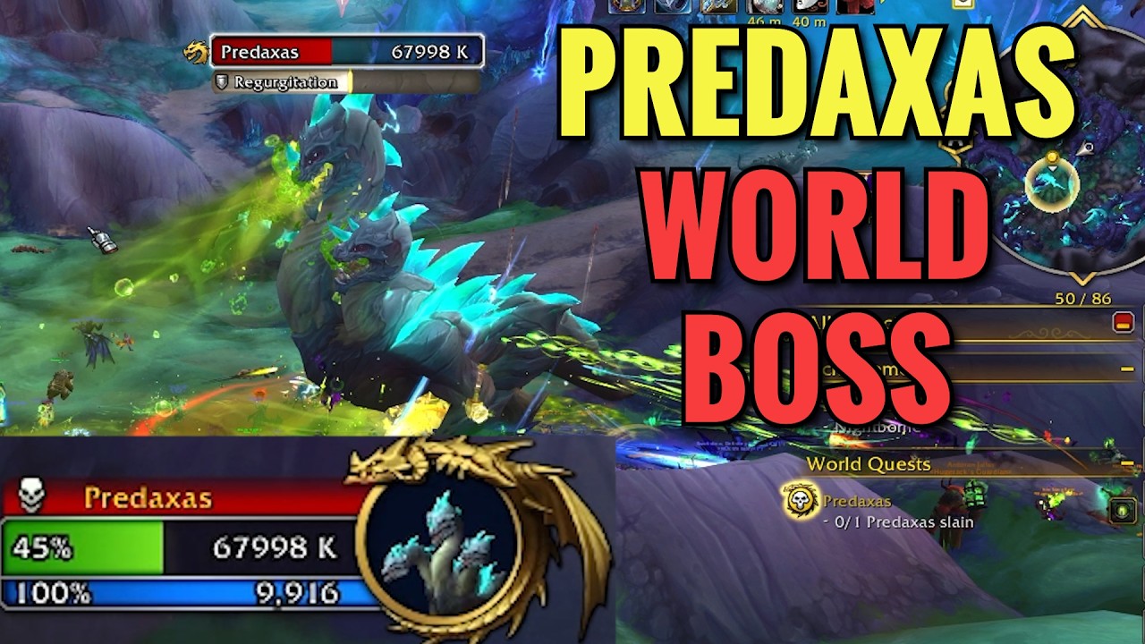 Predaxas World Boss Location (WoW Midnight)