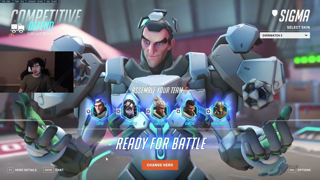 SUPER INSANE SIGMA GAMEPLAY OVERWATCH 2 SEASON 5