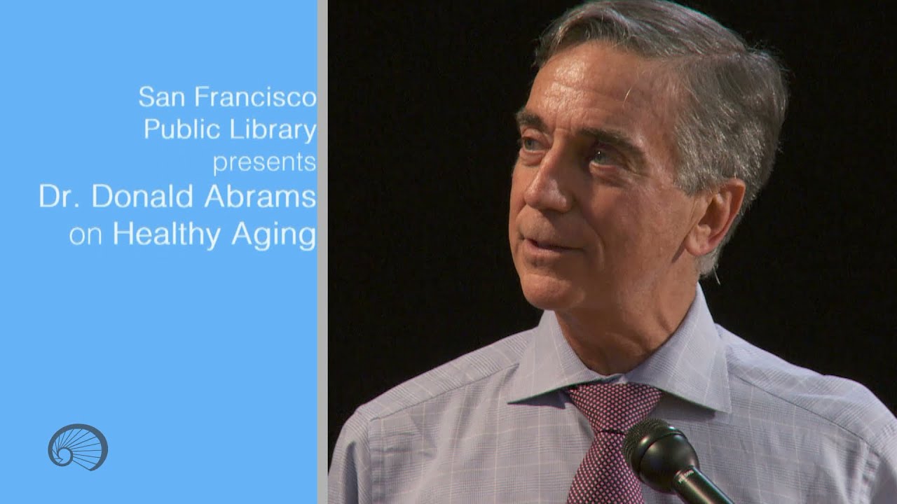 Dr. Donald Abrams at the San Francisco Public Library