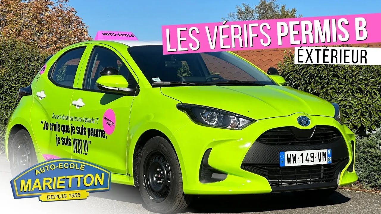 Les vérifications permis 2023 : Toyota Yaris Hybrid - Extérieur