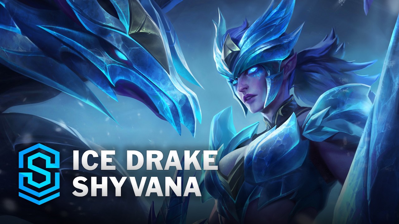 Ice Drake Shyvana Skin Spotlight - League of Legends