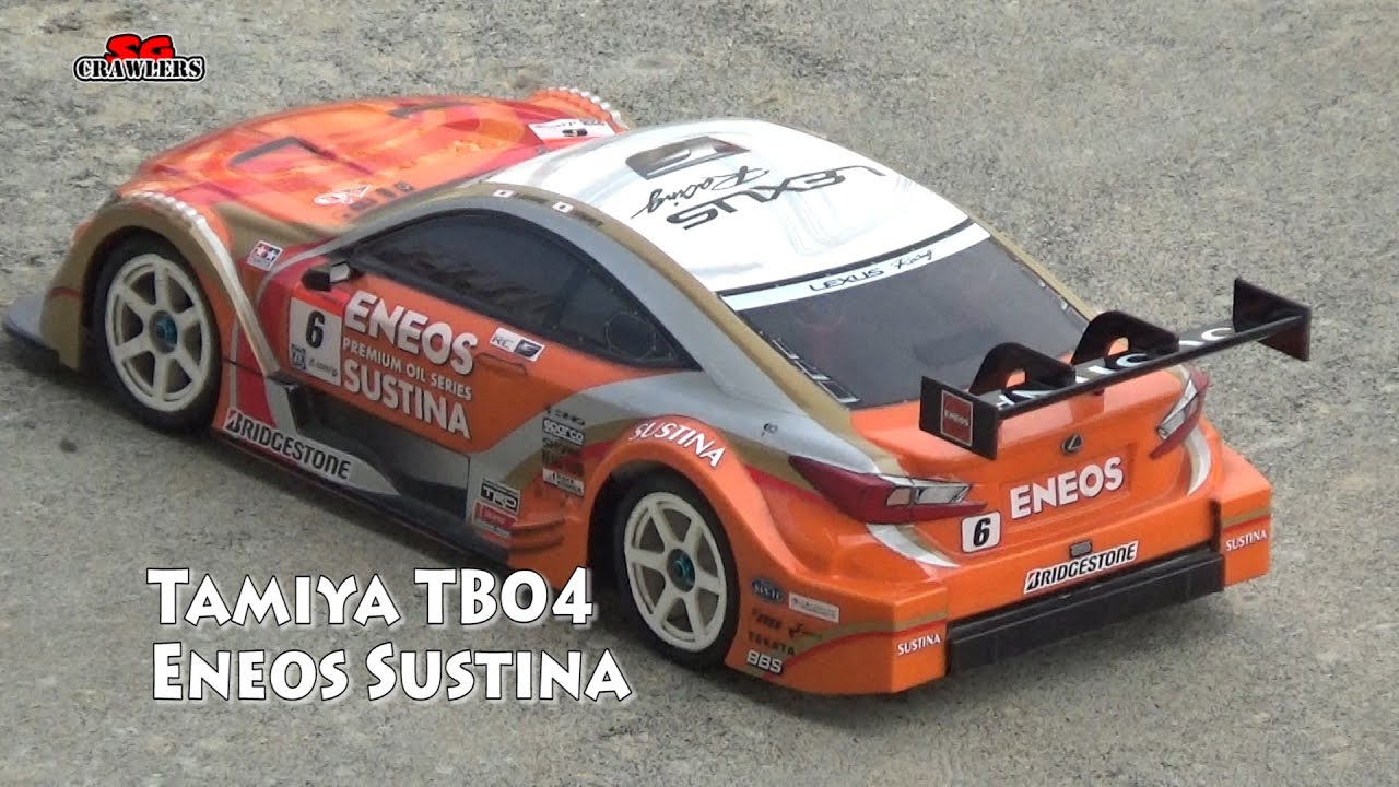 RC ENEOS SUSTINA RC F - TB04 Tamiya TB-04 touring Car on the Punggol Hardcourt track