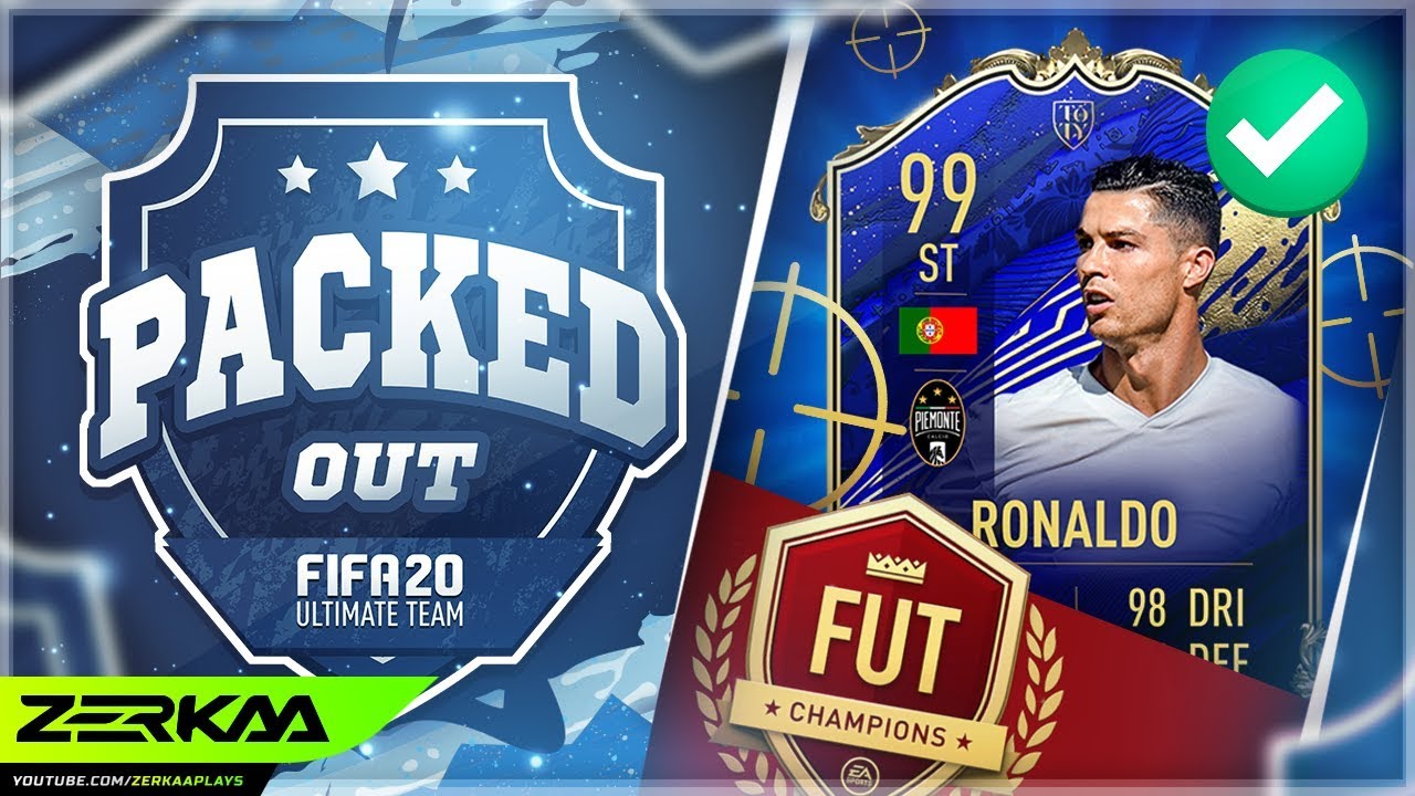 Using TOTY Ronaldo In FUT CHAMPS! (Packed Out #71) (FIFA 20 Ultimate Team)