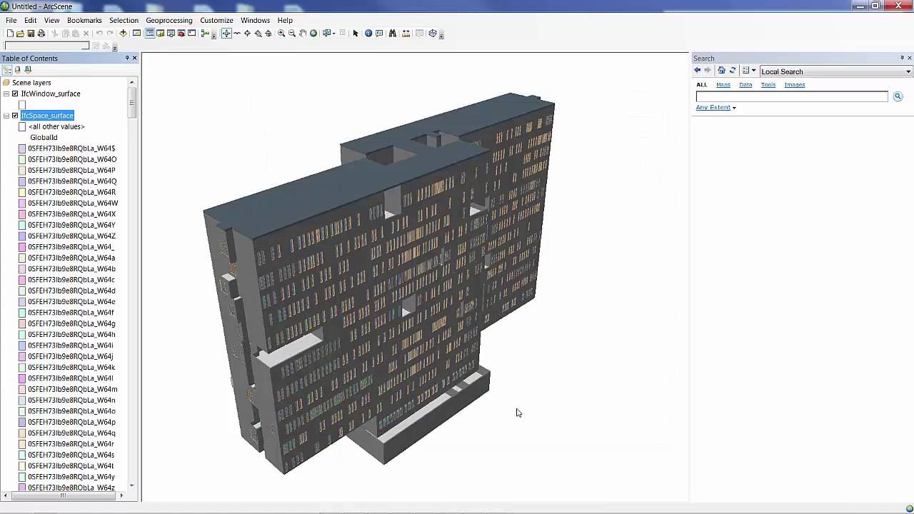 Convert IFC to ArcGIS Geodatabase MULTIPATCH Features