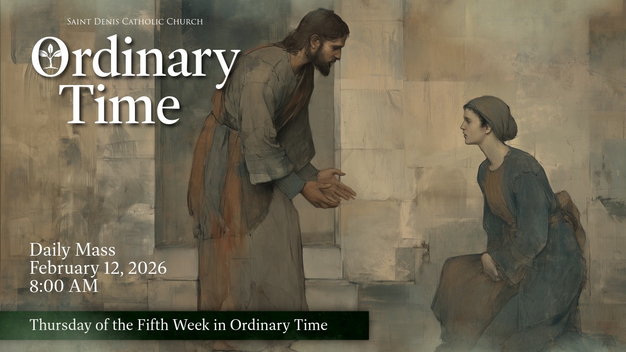 Mass, Thursday at 8:00 AM (2/12/2026)