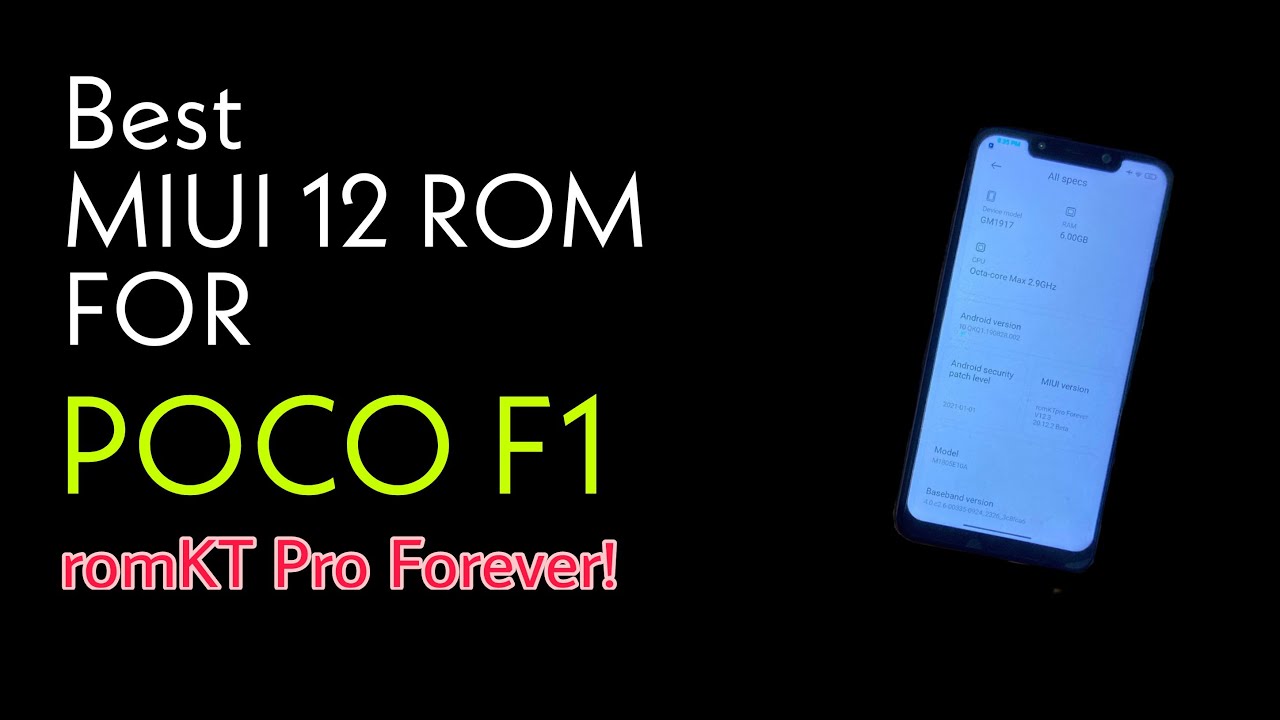 BEST MIUI 12 ROM 🔥🔥🔥| POCO F1 💥💥💥 | D8G KERNEL | Feature Packed | KTROM FOREVER