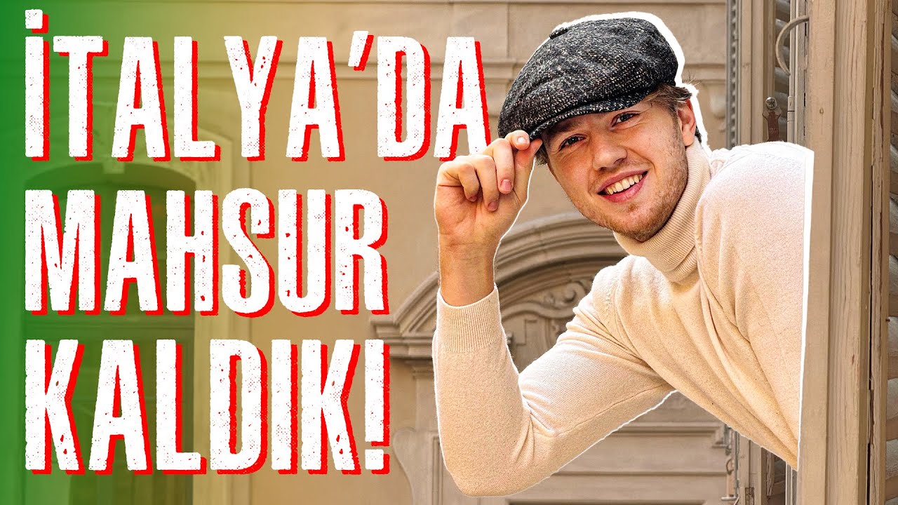 İTALYA'DA MAHSUR KALMAK! | İTALYA VLOG PART 1 | BATIN BALCIOĞLU