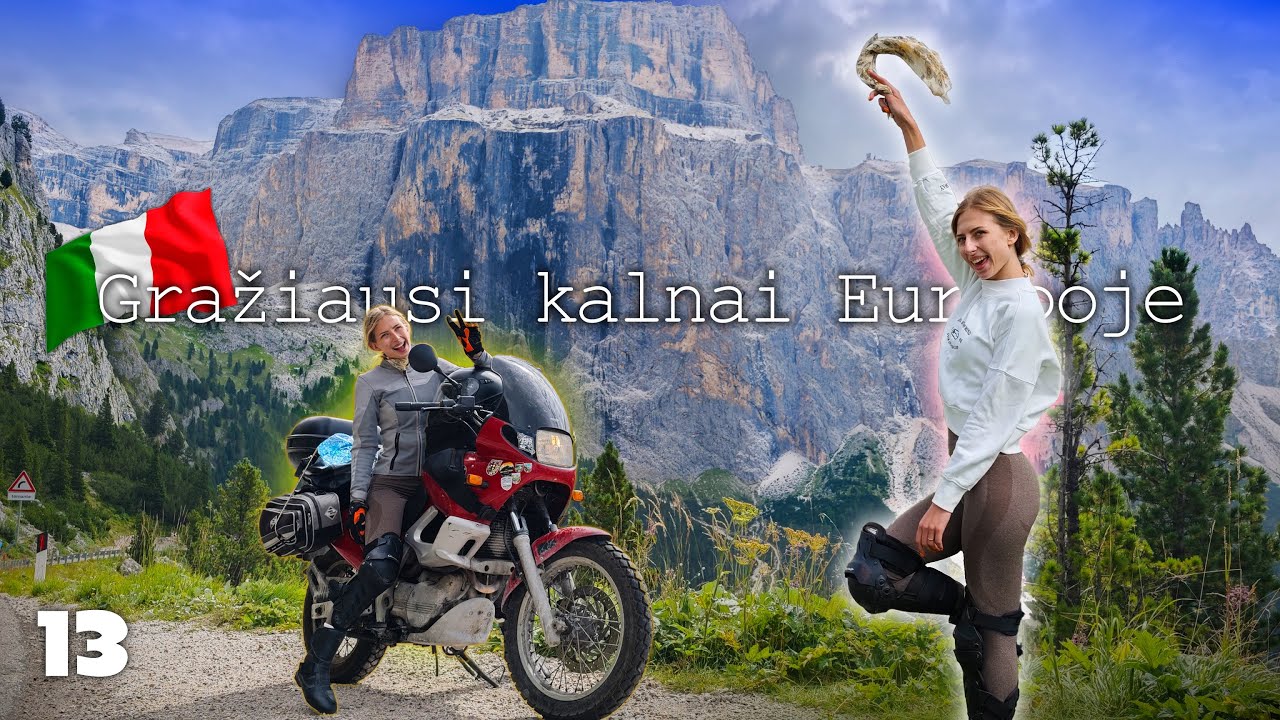 Dolomitinės Alpės: kvapą gniaužiantys kalnų keliai Italijoje – 13 serija