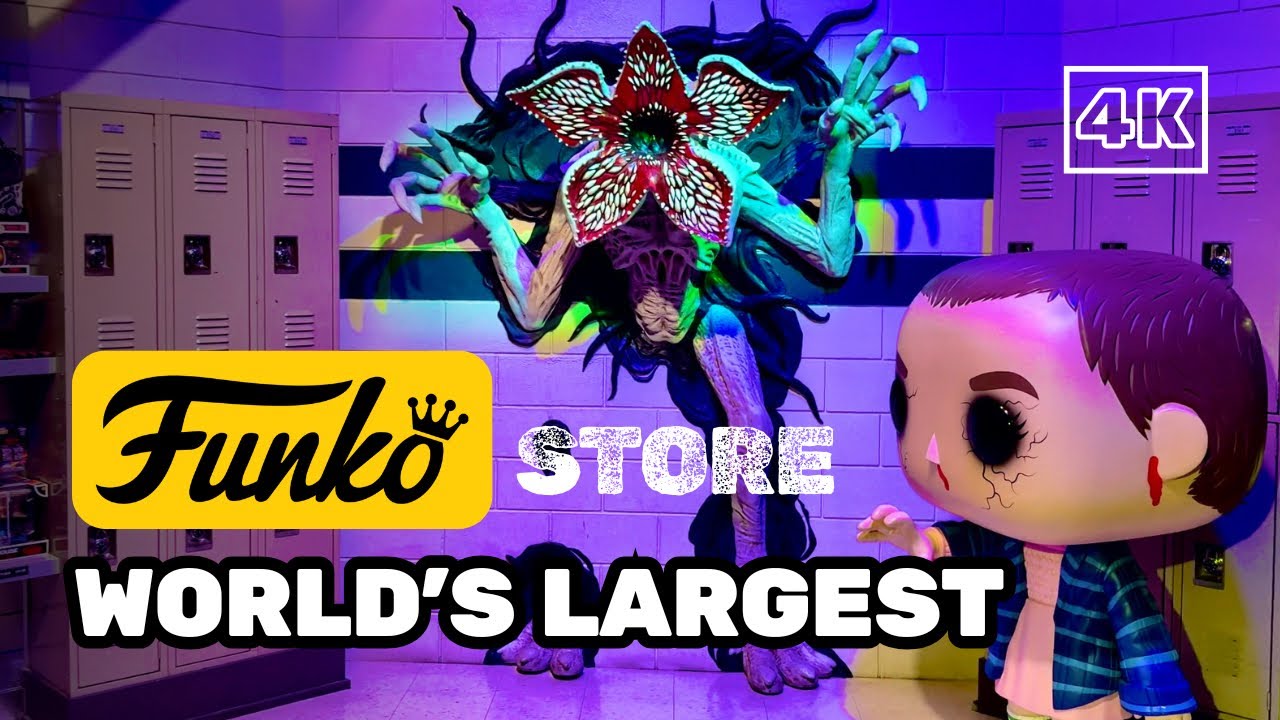 World&rsquo;s Largest Funko Store in Hollywood! Full Walking Tour | Funko POP! Los Angeles [4K]