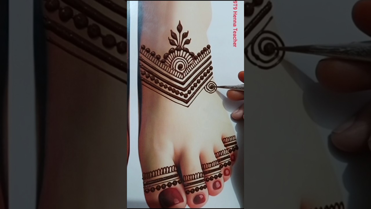 New Feet Mehndi Design | Pairon Ki Mehandi 