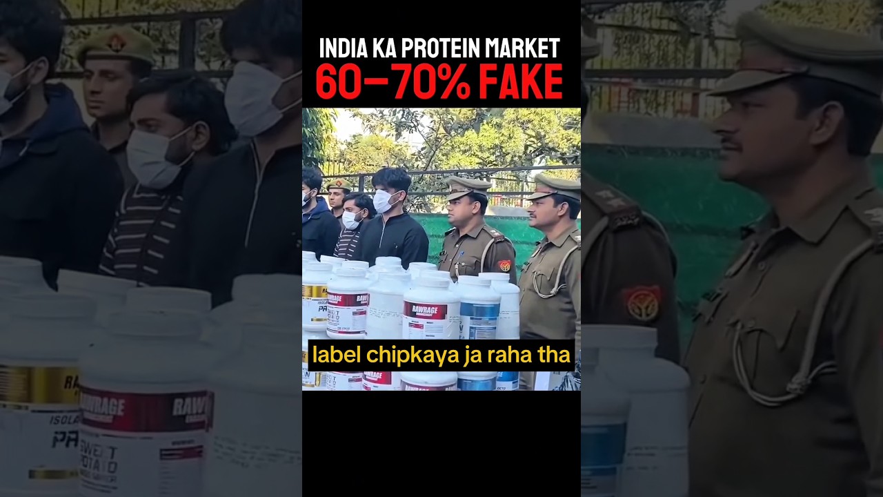FSSAI Raid on Protein Market 😱