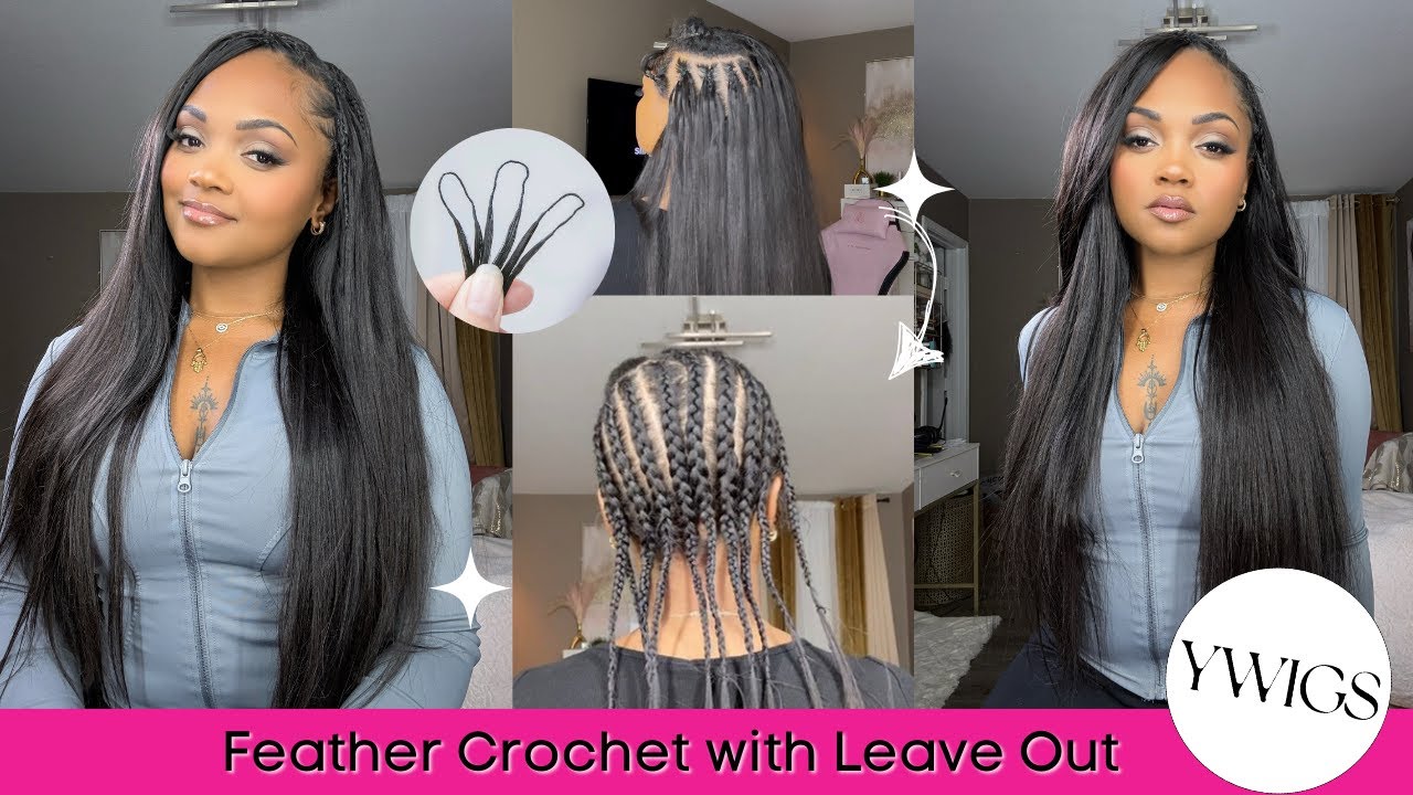 How I Got a Sew-In Look Using Crochet Hair 👀 | Ft. YWigs | VandyVanity