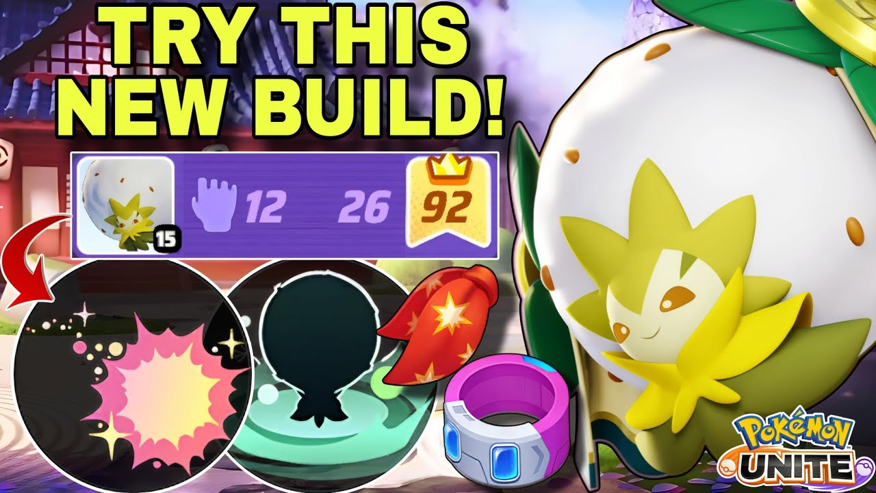 Support Doesn’t Have to Be Boring – Try This ELDEGOSS Build! | Pokemon Unite