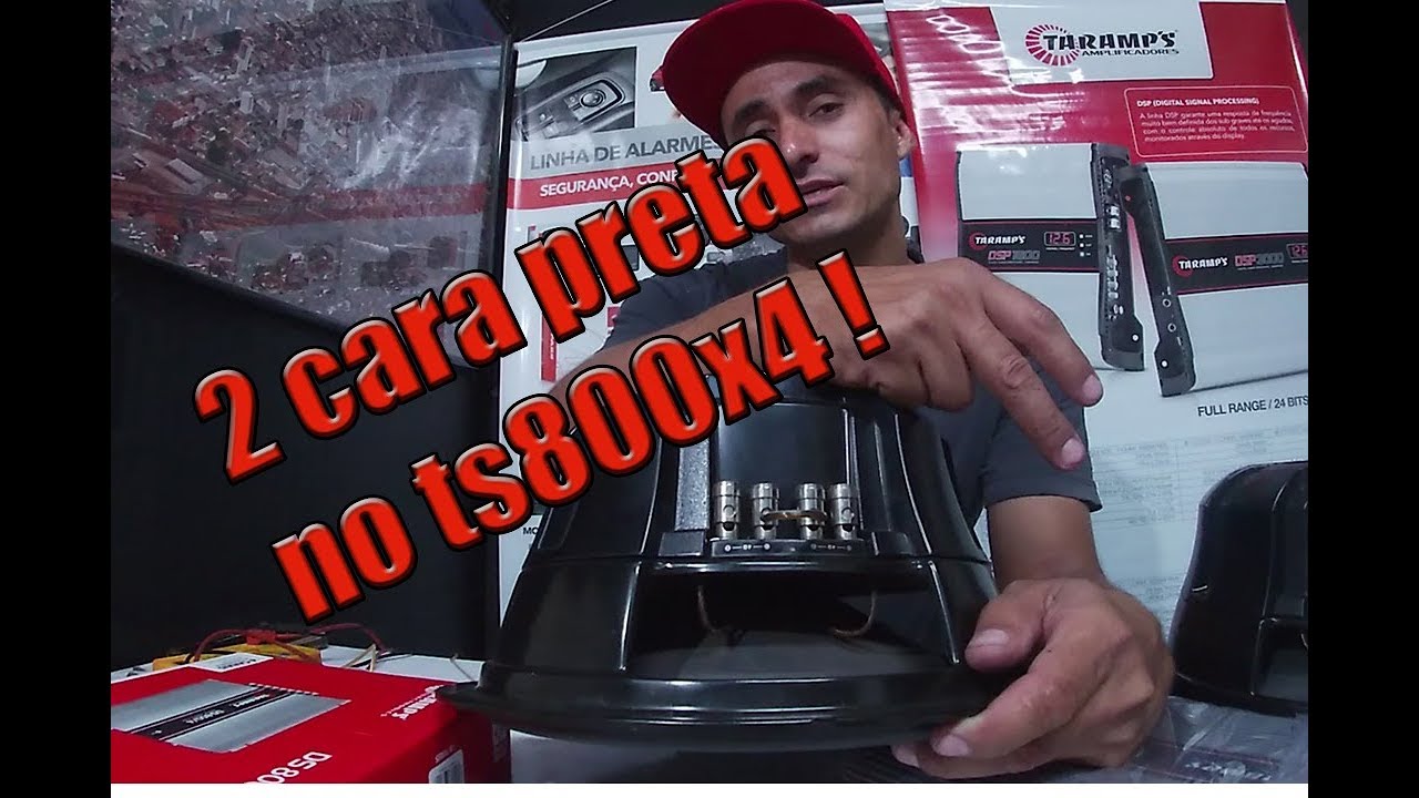 como instalar e regular 2 cara preta no ts800x4 #playsound #ds800 #pionner_cara_preta
