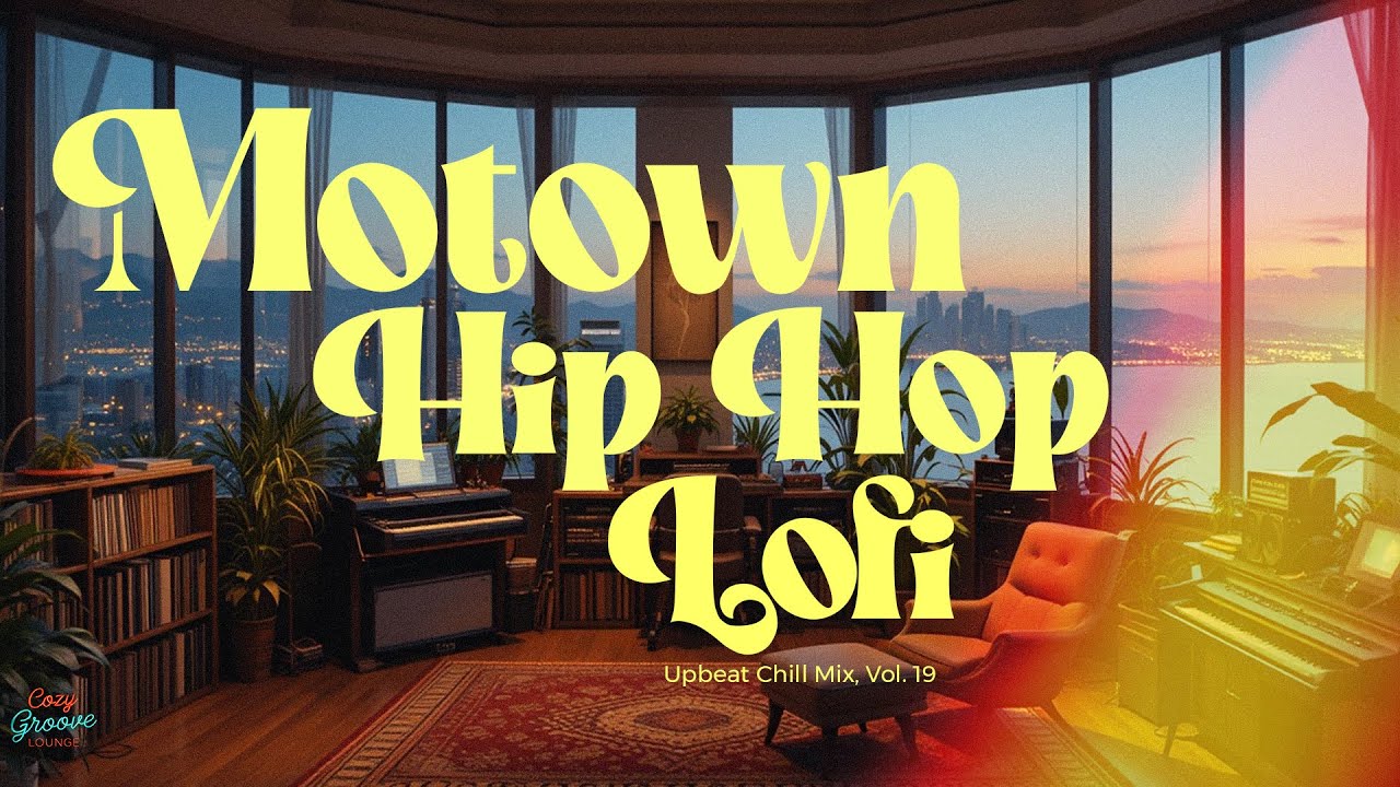 Golden Motown Grooves 🎞️ | Feel Good Lofi Motown & Hip Hop for Cleaning Vibes