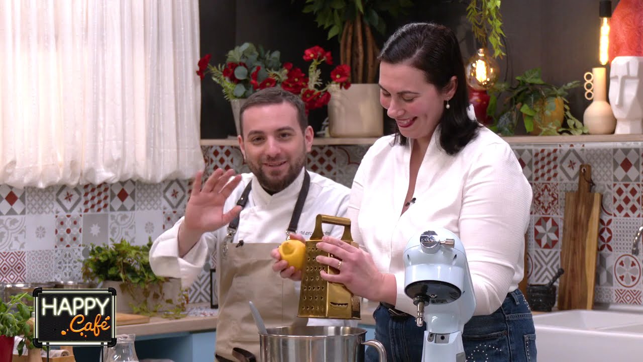 Happy Cafe | Ediție integrală | „Tort Happy”🎂 Chef Marco Favino, ajutorul soției sale în bucătărie
