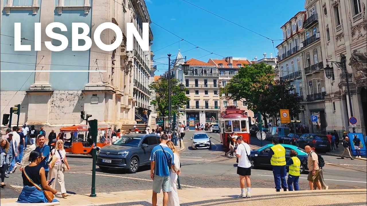A Lively Spring Afternoon in Lisbon PORTUGAL