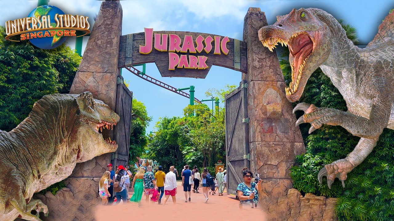 Jurassic Park Universal Studios Singapore ARCHIVED