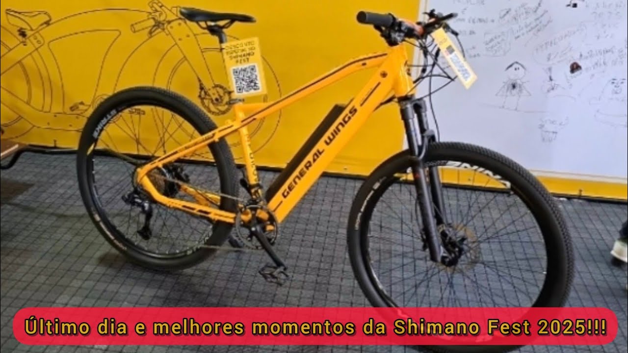 É tudo que é bom dura pouco rs Último dia de Shimano Fest
