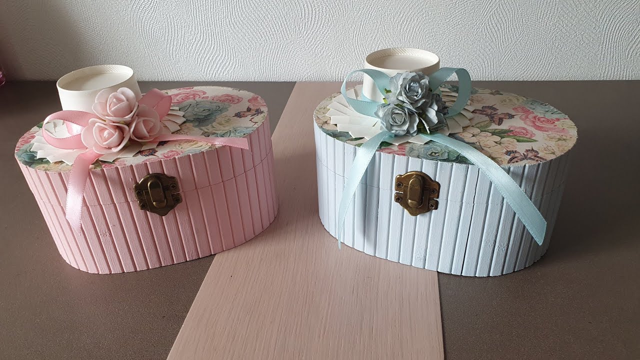Partage customisation de boîte en bois 🥰 | Facile et rapide !