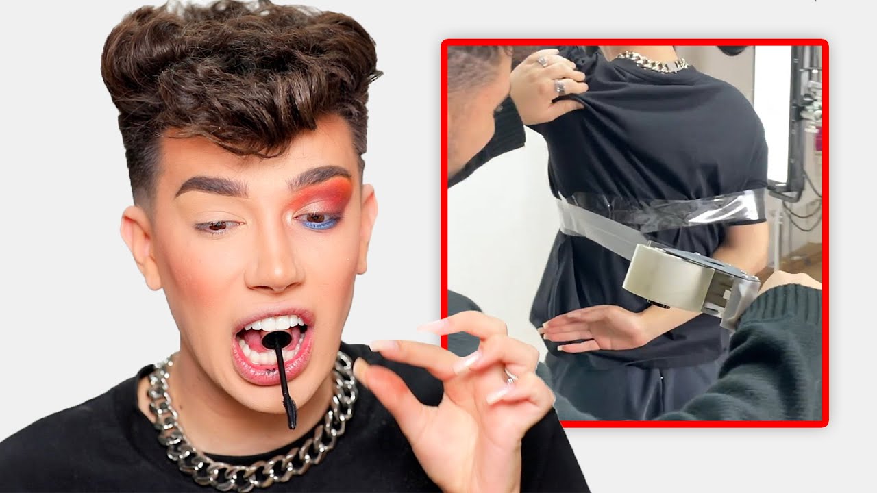 Makeup Using ONLY My Opposite Hand Challenge! *disaster*