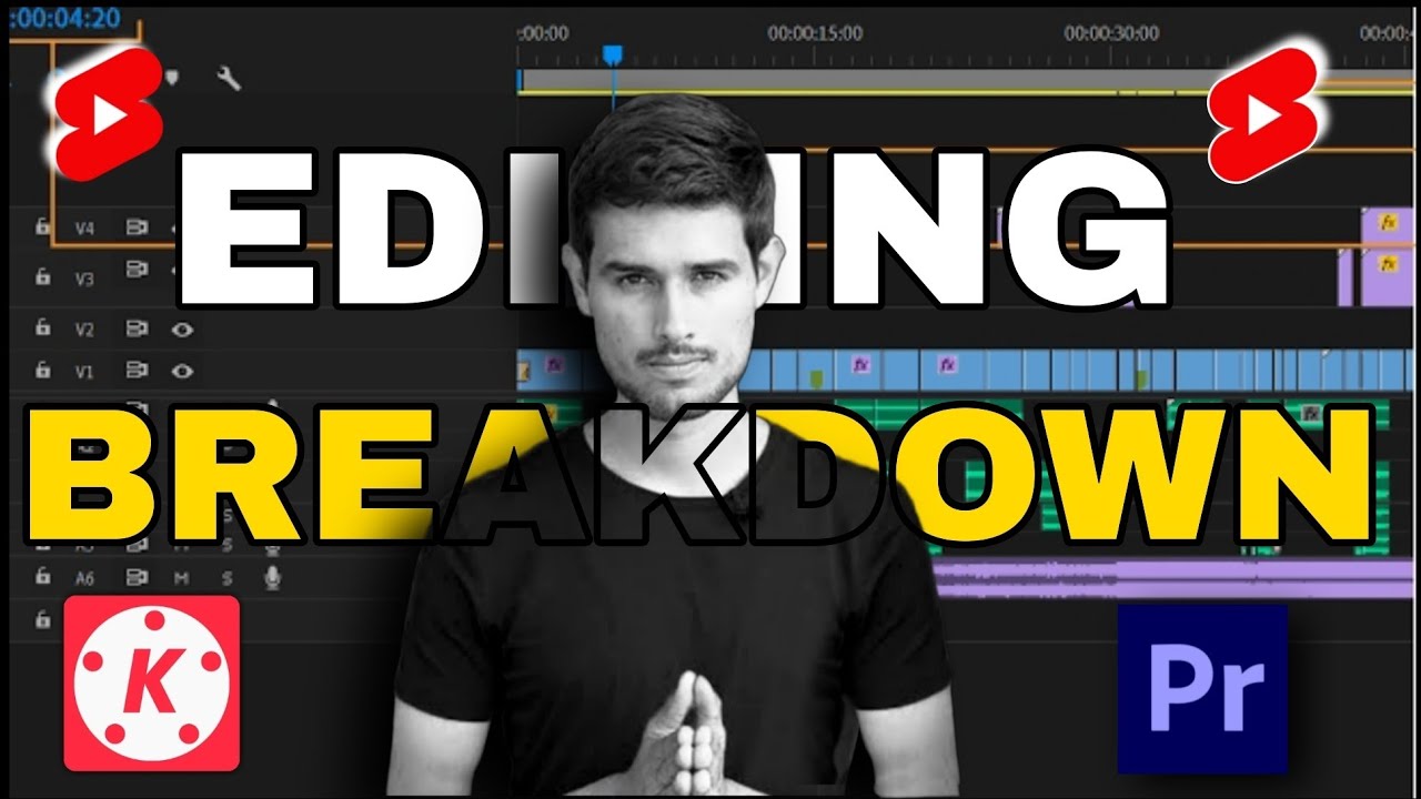 How To Edit Shorts Like @Dhruv Rathee Shorts How To Edit Video like @Dhruv Rathee  By Kinemaster