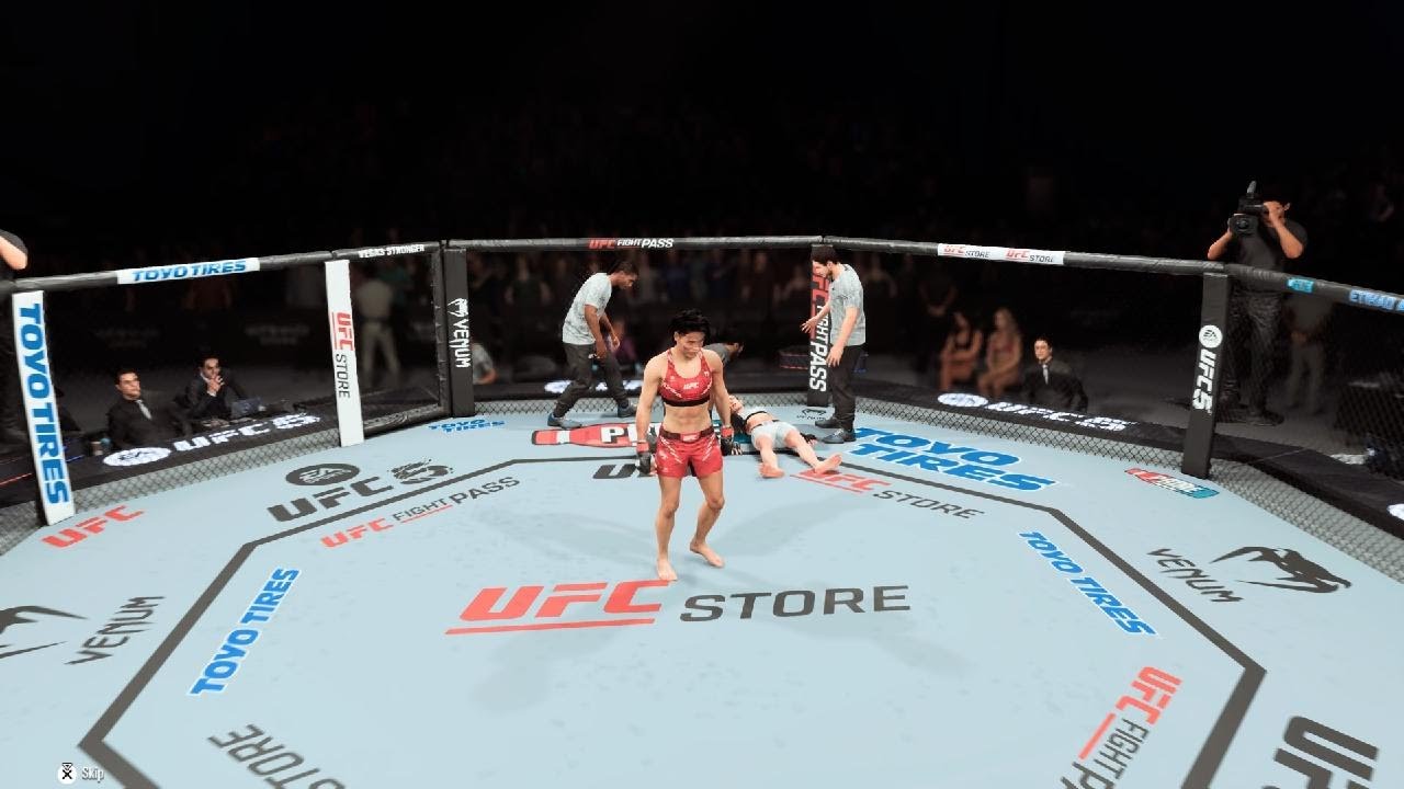 UFC the best knockout by Weili