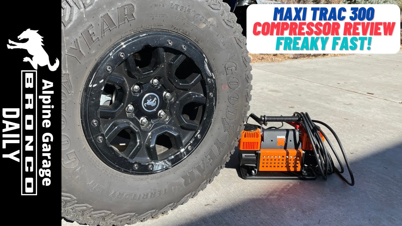 Best Portable Compressor On The Market? Maxi Trac 300LPM Compressor Review!
