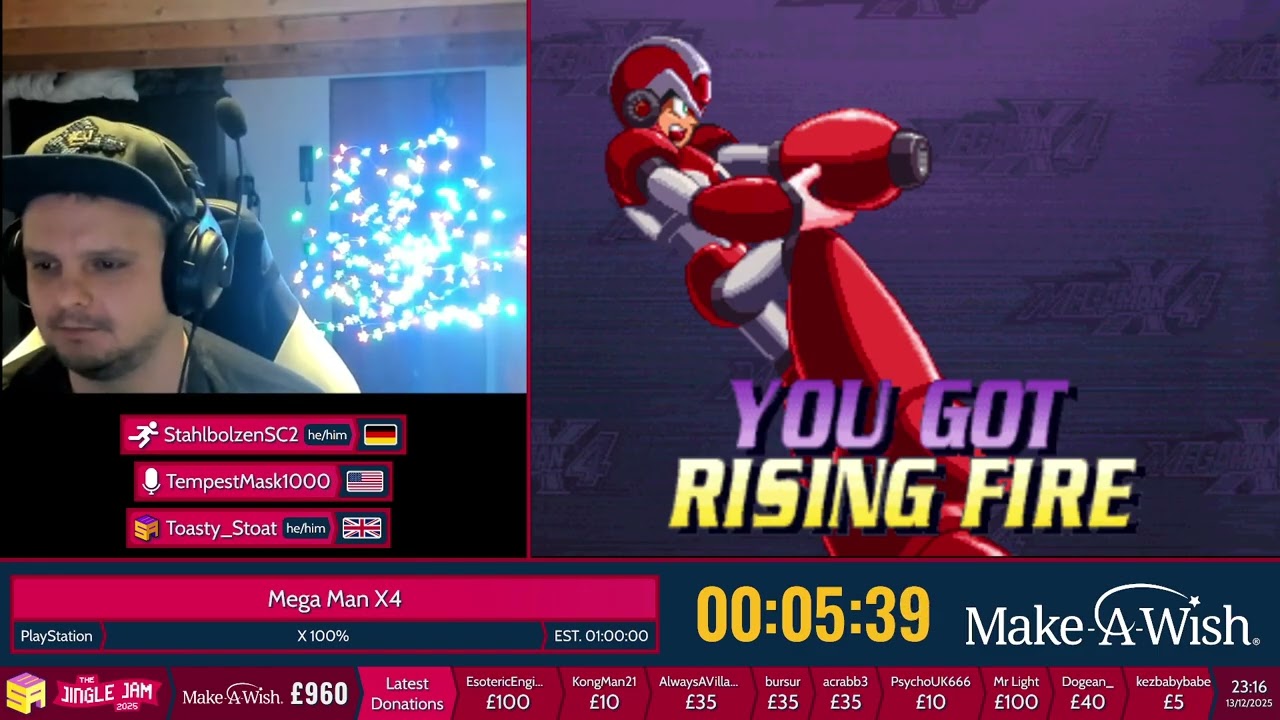 ESA Jingle Jam - Mega Man X4 [X 100%] by stahlbolzensc2