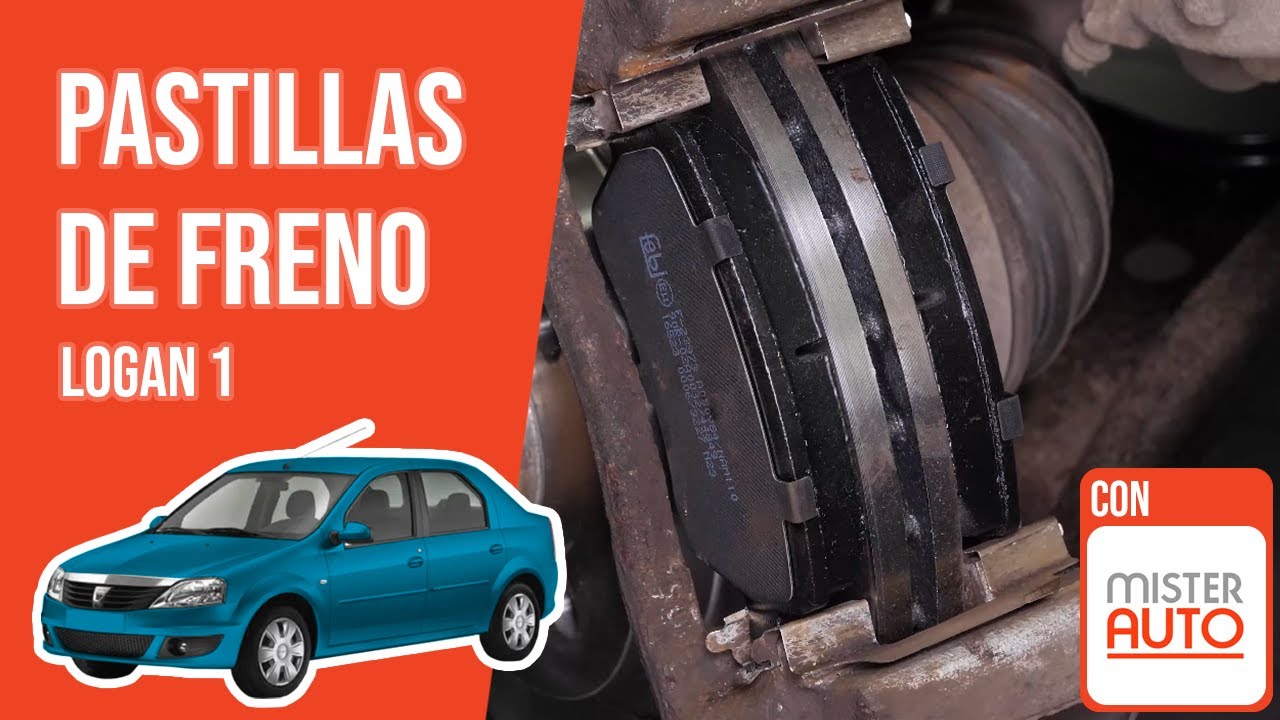 Cómo cambiar las pastillas de freno delanteras Logan 1 🚗