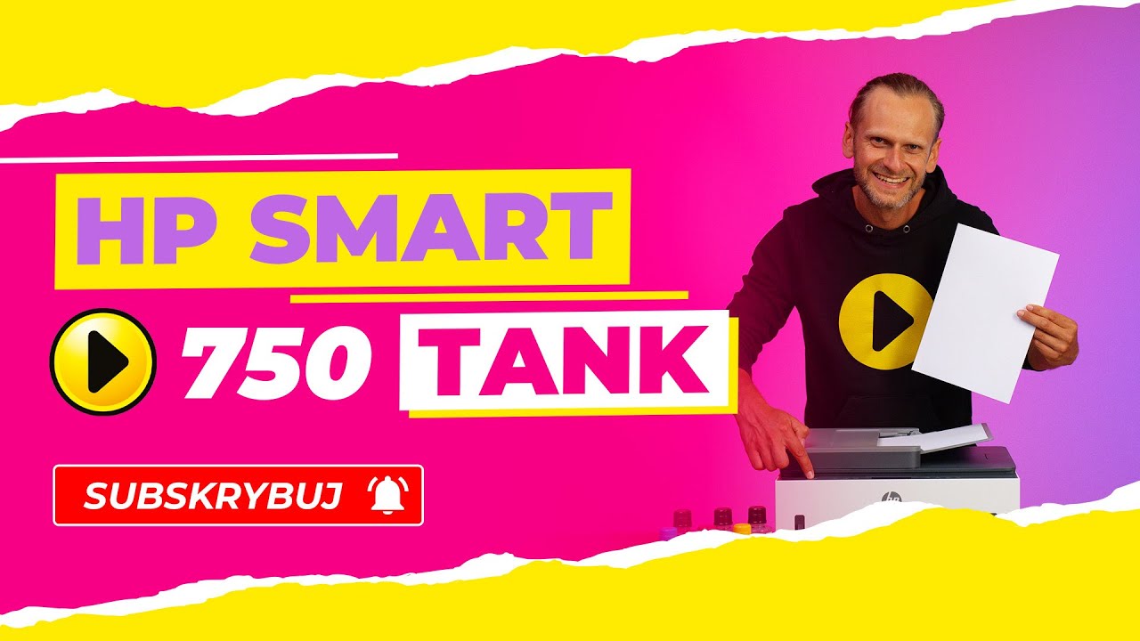 Poznaj urządzenie wielofunkcyjne HP Smart Tank 750