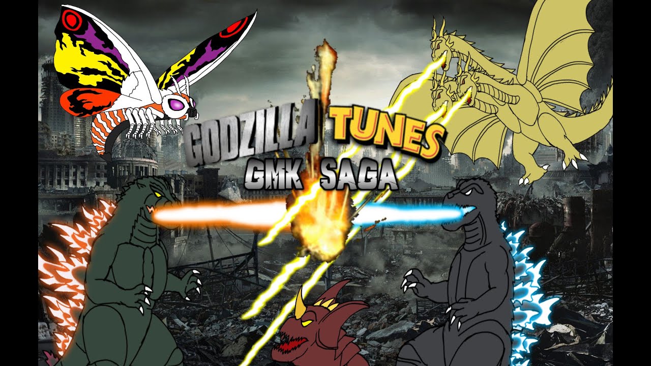 Godzilla Tunes GMK Saga (full movie)