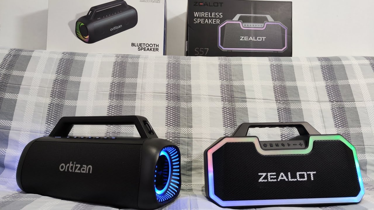 Zealot S57 Versus Ortizan M12 Batalla boombox
