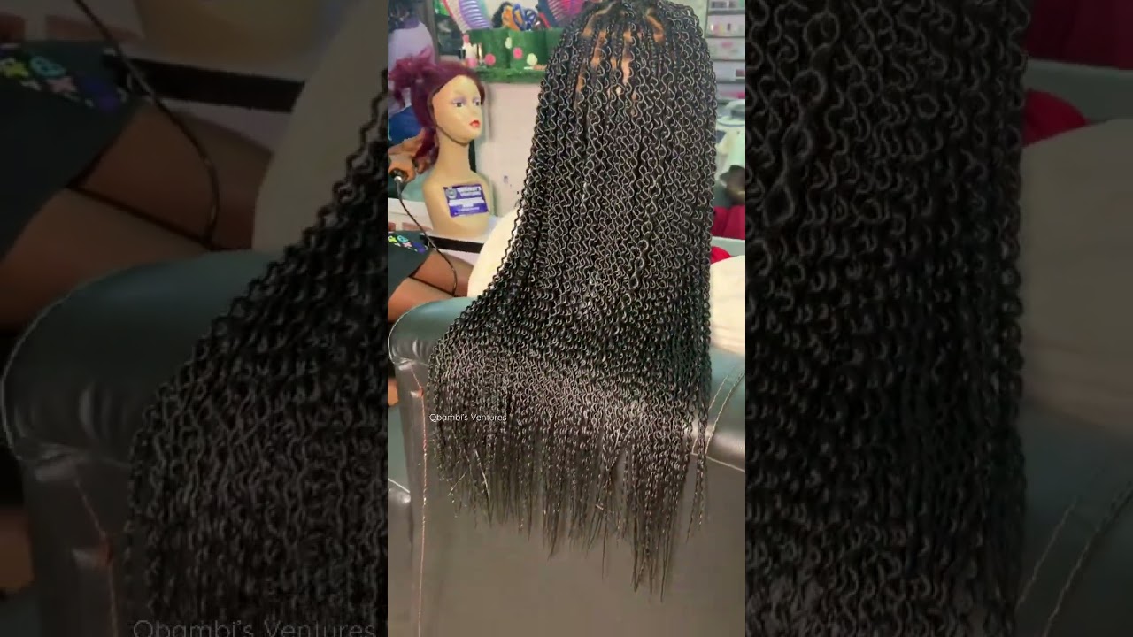 Watermelon braids for you 🤭👍✅ Tutorial on my channel 
