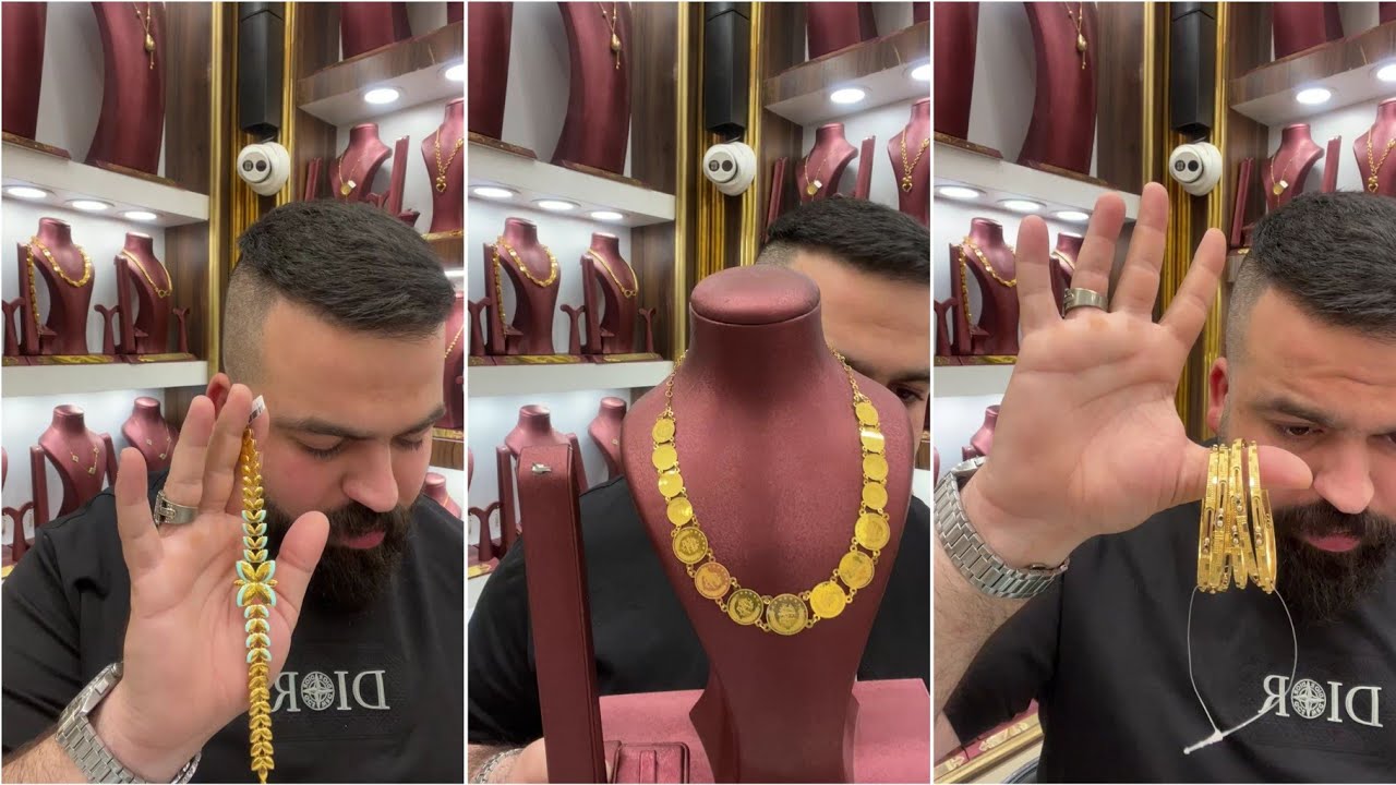 مجوهرات الكوخ وصول بضاعة ذهب تجنن