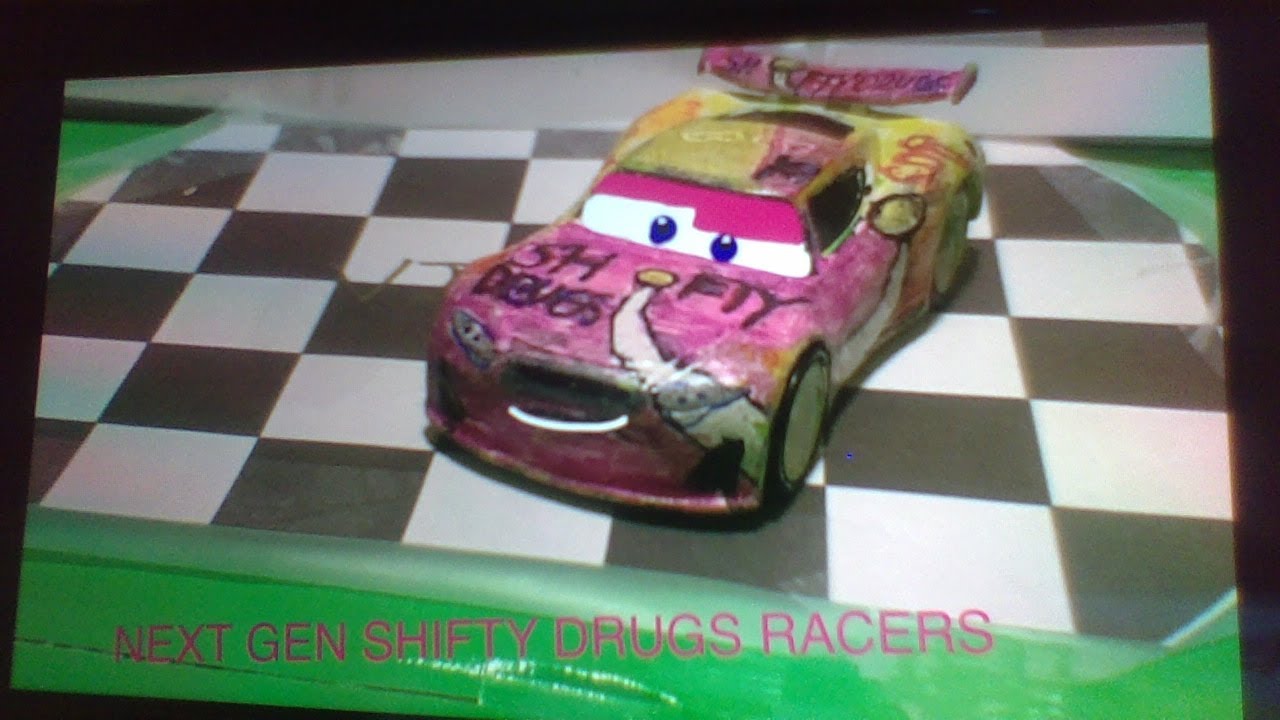 Cars 3 Next Gen Shifty Drugs racer custom review