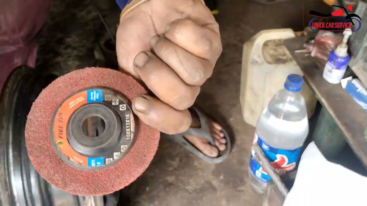 tubeless tyre ring ke side se leakage Kaise repair Karen 