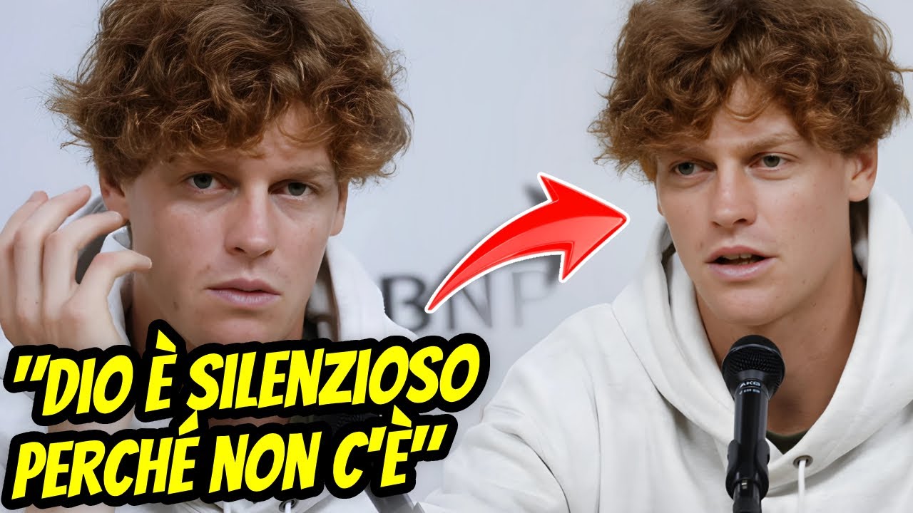 JANNIK SINNER UMILIA IN DIRETTA UN PRESENTATORE ATEO CON UNA SOLA FRASE!
