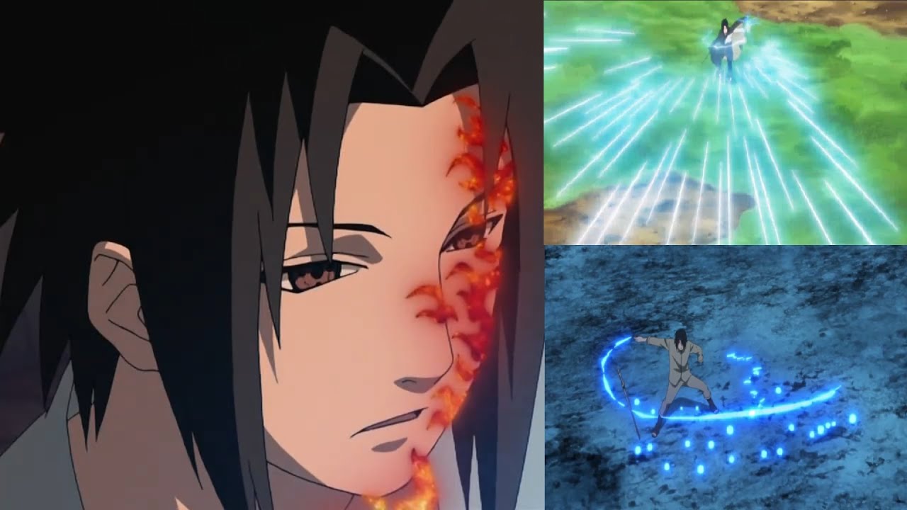 SASUKE UCHIHA - Chidori Senbon
