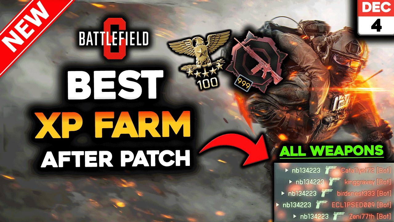 ✅BEST XP FARM in BATTLEFIELD 6 (AFTER PATCH)✅ BF6 PORTAL CODES #battlefield6 #bf6