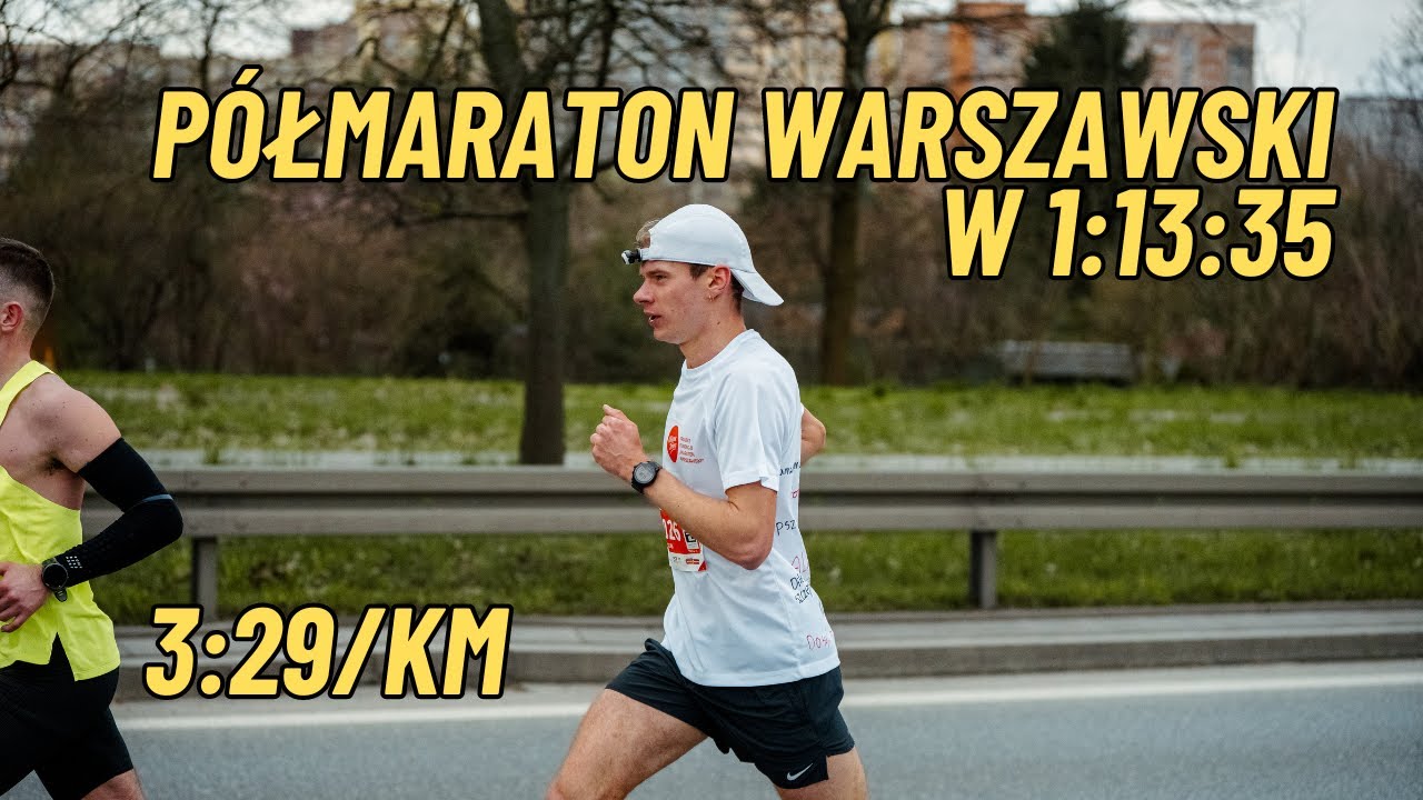 ZŁAMAŁEM 74 MINUTY - PÓŁMARATON WARSZAWSKI 2024