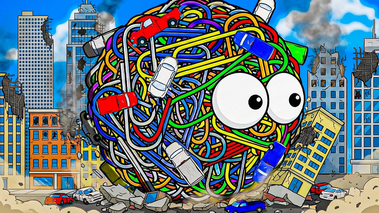 Evolving trash to consume humanity