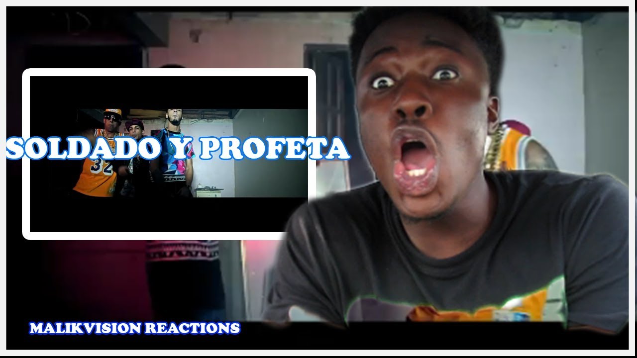 AMERICAN REACTS TO LATIN TRAP! (Soldado Y Profeta (Remix) REACTION ) | MV