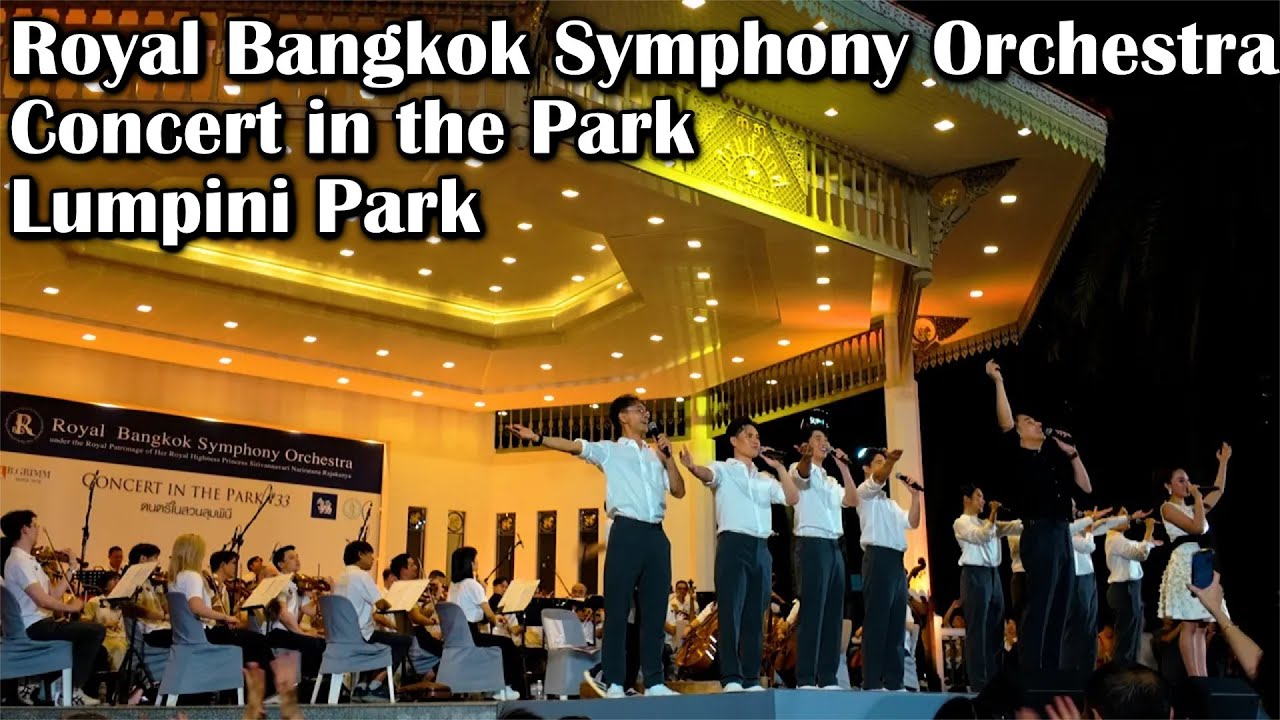 Concert in the Park in 2026! | Lumpini Park Bangkok Thailand | Osmo Pocket 3