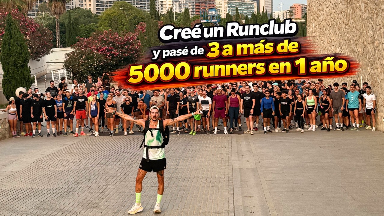 Cree un Runclub y pasé de 3 a más de 5000 runners en 1 año: Te cuento la verdad de Frolik Run.