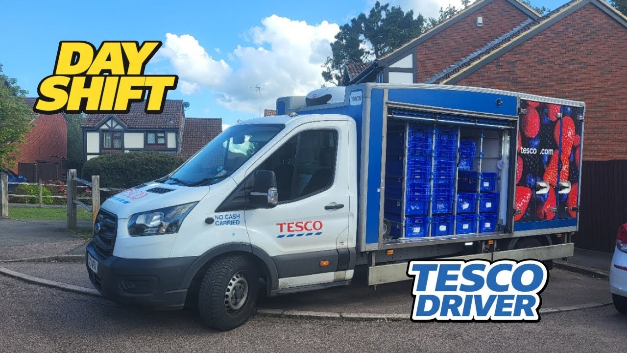 Дневная смена в качестве водителя Tesco